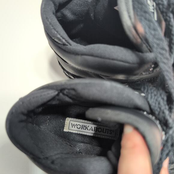 Workabouts Composite Toe Men's 6/Women's 7.5 Work Boots Black Lace Up - Picture 7 of 8